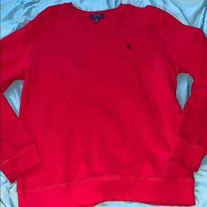 Polo Ralph Lauren Red Sweat Shirt